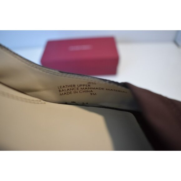 Ellen Tracy Chocolate Platform Heels Square Toe Size 9 New in Box ET-Jess - Picture 6 of 12